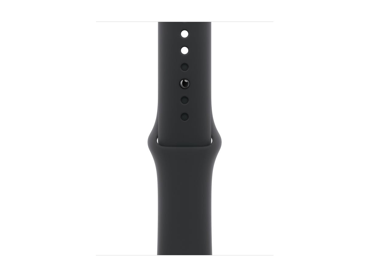Apple Watch Series 11 GPS 42mm Jet Black Aluminium Case Black Sport Band