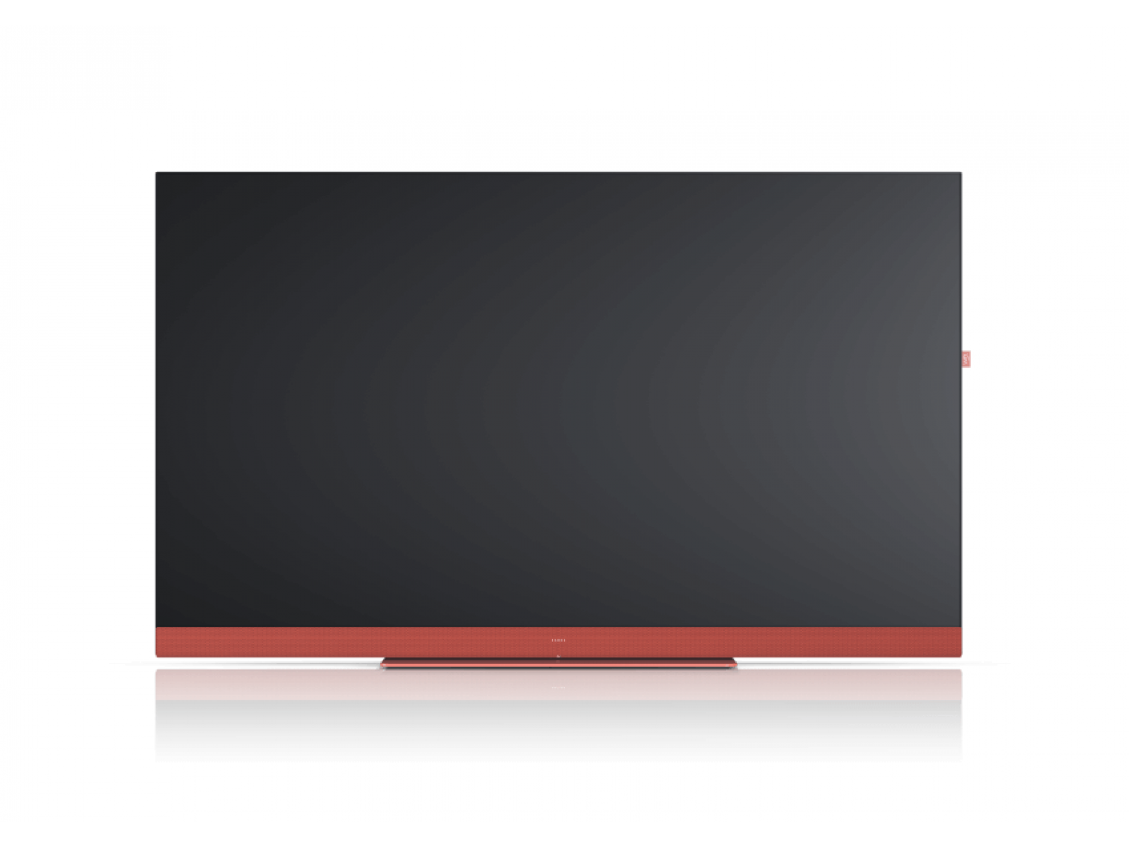 We. By Loewe SEE 43 coral red smart televisie met ingebouwde soundbar