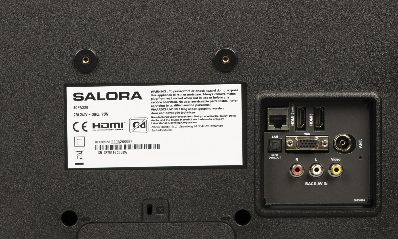 Salora 43FA220 Android smart TV