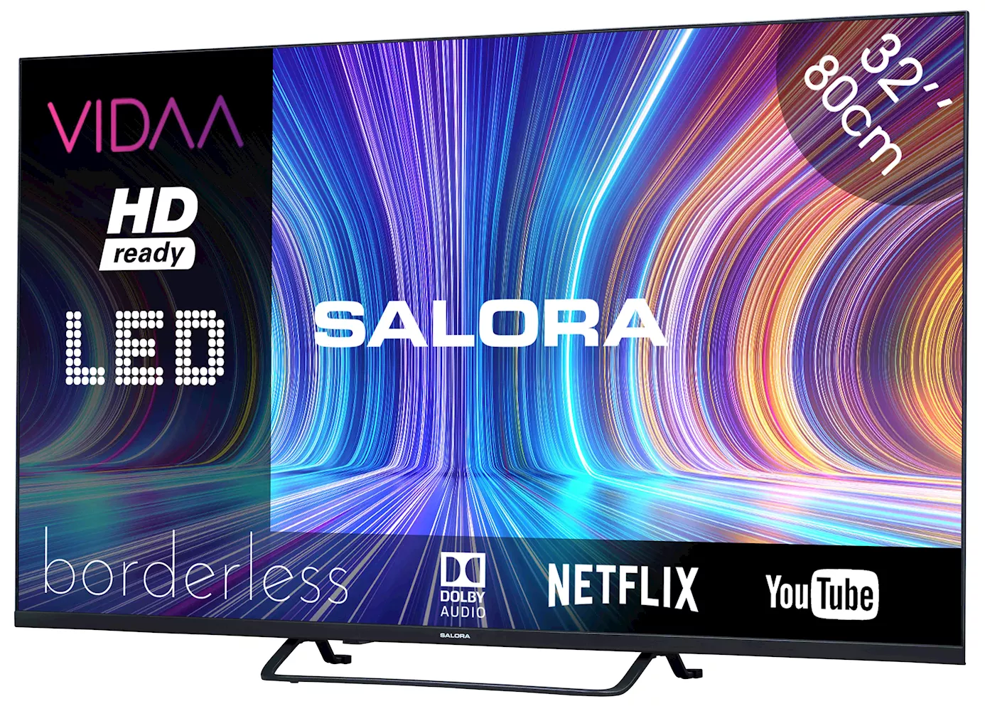 Salora 32HV210 HD LED televisie met VIDAA Smart TV