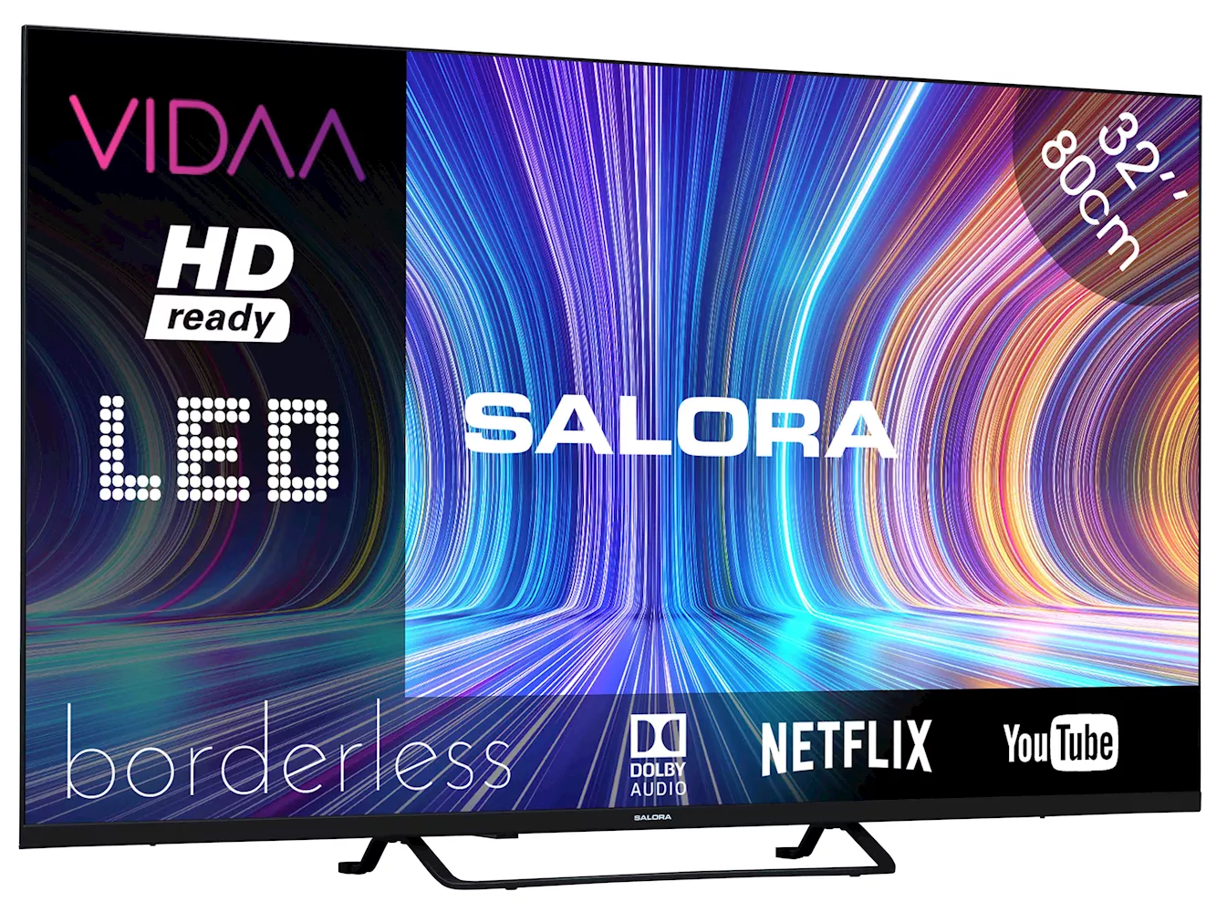 Salora 32HV210 HD LED televisie met VIDAA Smart TV