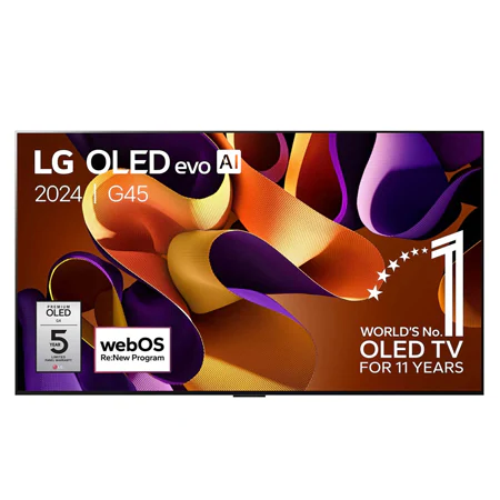 LG OLED65G45LW Gallery Design OLED Smart Televisie (Showroommodel)
