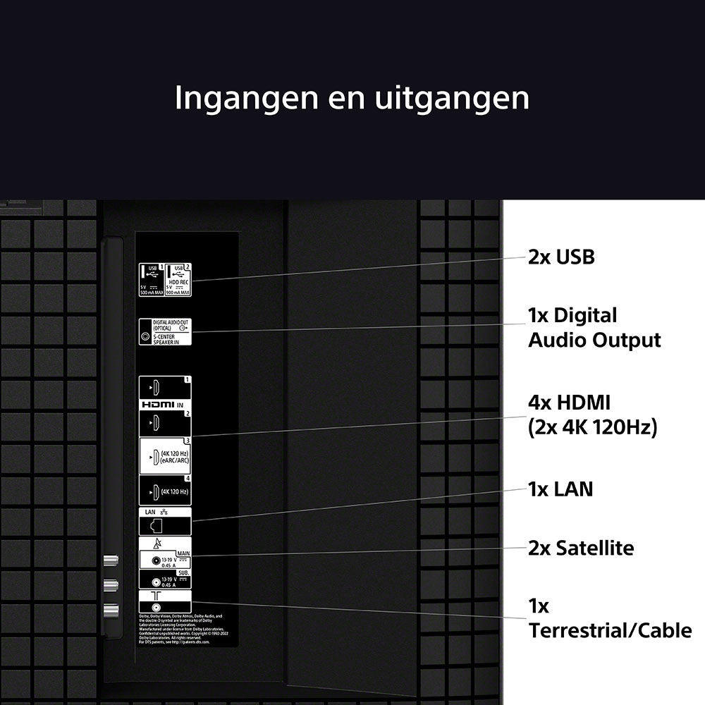 Sony K65XR70PAEP smart televisie