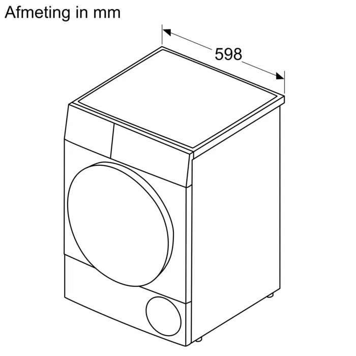 Siemens WQ45H2A9NL extra klasse model met 75,= euro cashback