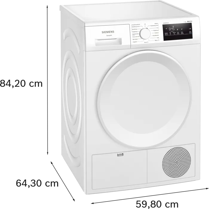 Siemens WT43H00MNL warmtepompdroger extra klasse model met 5 jaar garantie