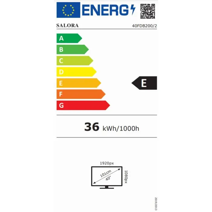 Salora 40FDB200 Full HD LED Televisie