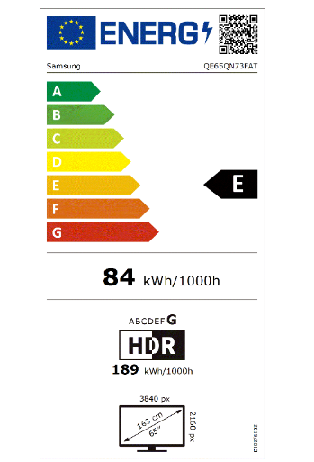 Samsung QE65QN73FATXXN Smart Televisie