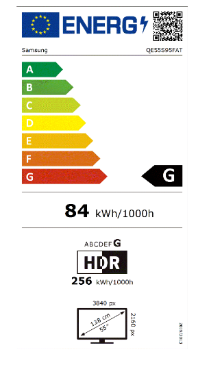 Samsung QE55S95FATXXN OLED Vision AI Smart Televisie