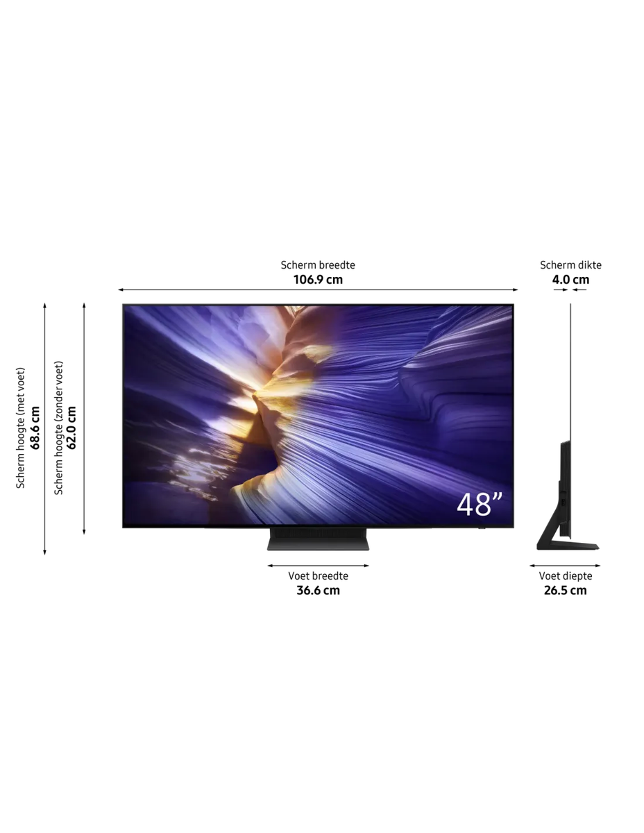 Samsung QE48S93FAEXXN OLED Vision AI Smart Televisie met een goede Consumenten test