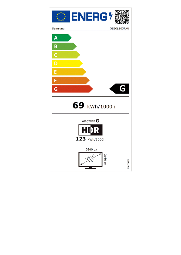 Samsung QE50LS03FAUX Smart TV met de Frame design