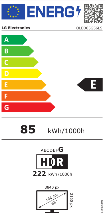 LG OLED65G56LS.AEU OLED Smart TV