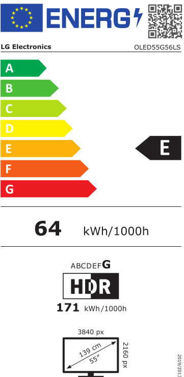 LG OLED55G56LS.AEU OLED Smart TV