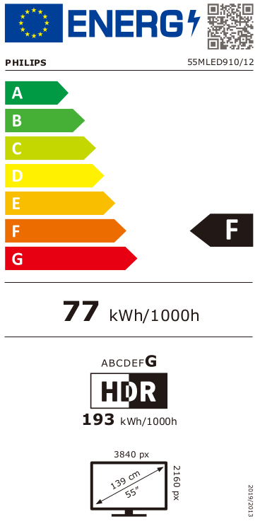 Philips 55MLED910/12 Mini LED Smart Televisie met Ambilight