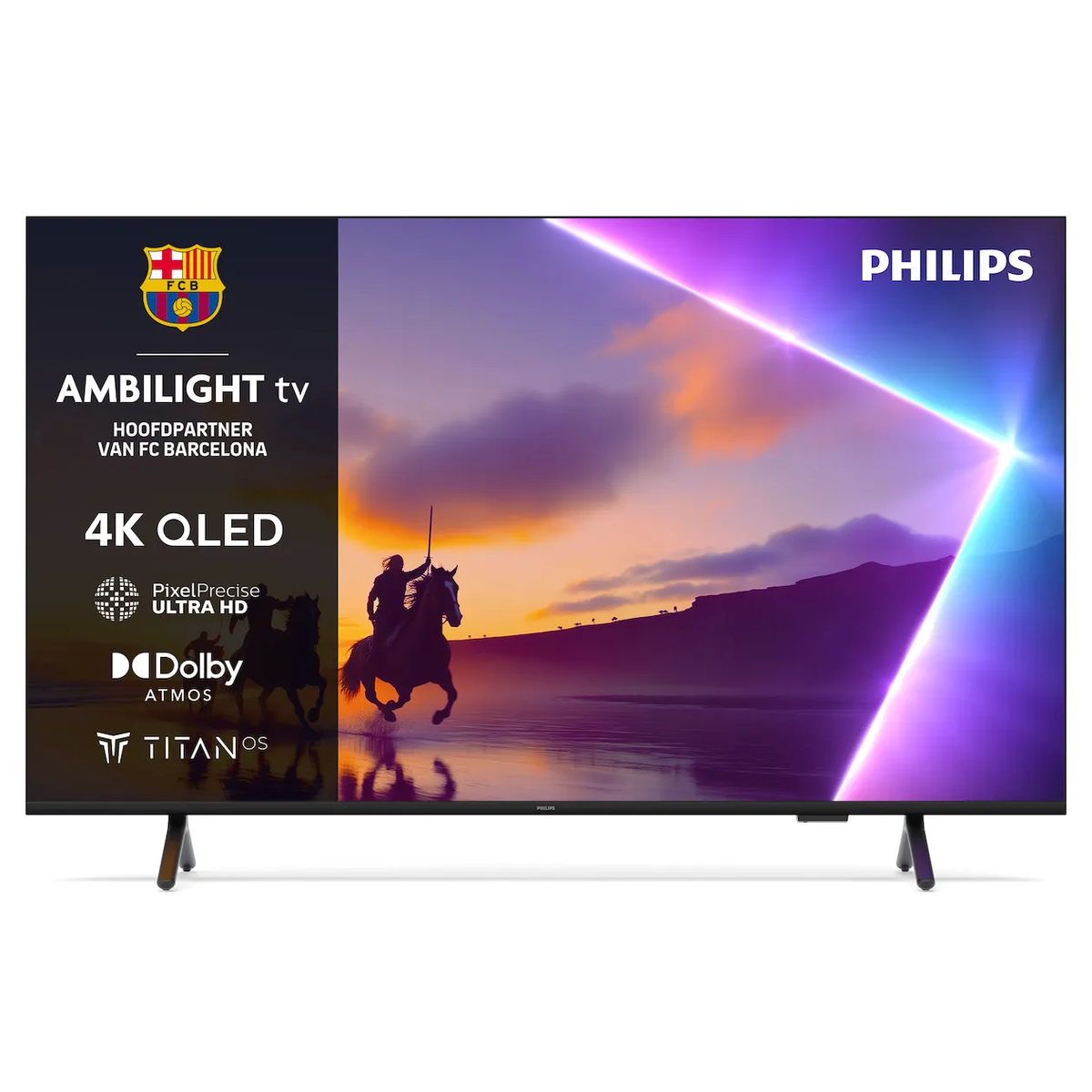 Philips 50PUS8500/12 Qled Smart Televisie met Ambilight