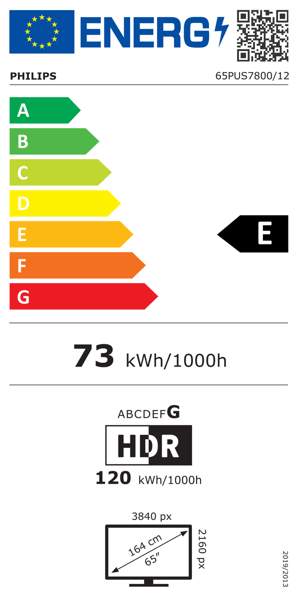 Philips 65PUS7800/12 Smart Qled Televisie