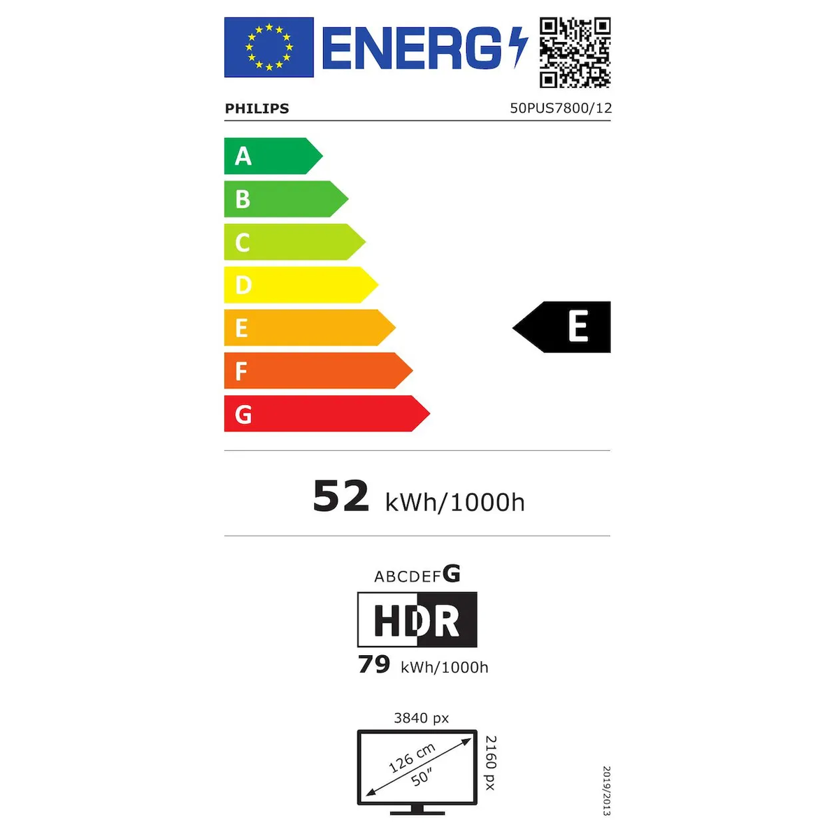 Philips 50PUS7800/12 Smart Qled Televisie