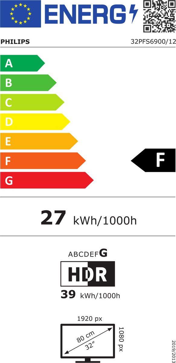 Philips 32PFS6900/12 Full HD Led Smart Televisie