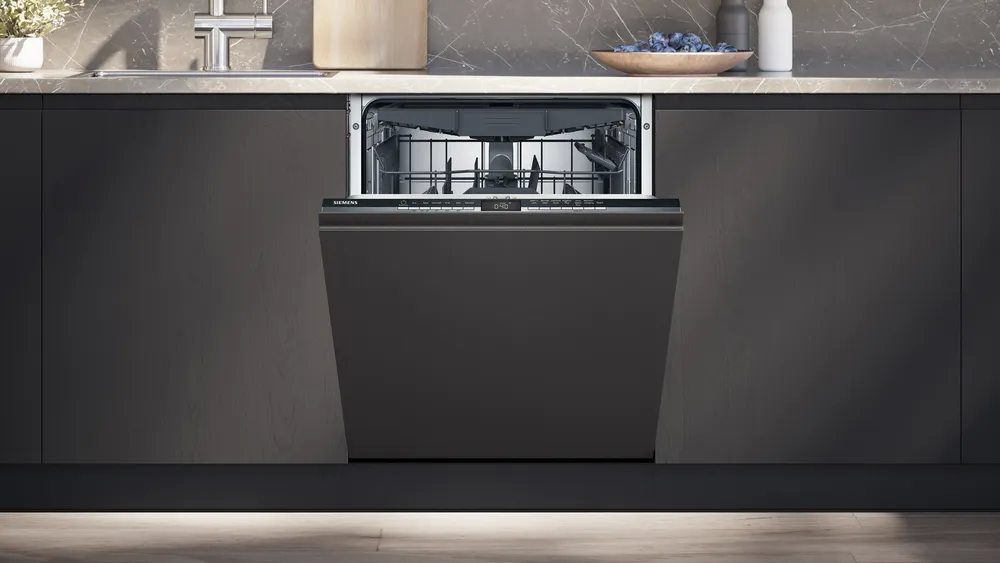 Siemens SN63HX02CN met RVS Kuip en extra besteklade