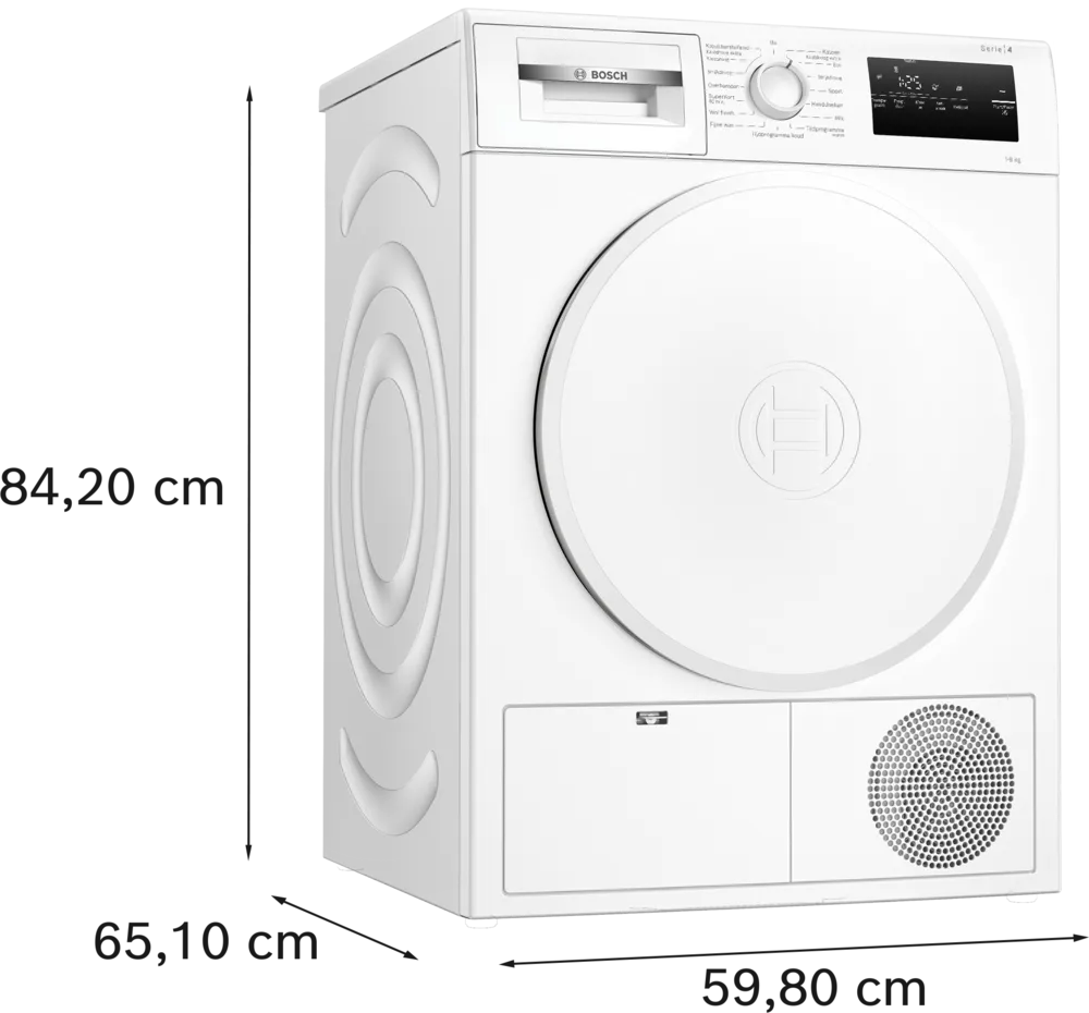 Bosch WTH8300SNL warmtepompdroger