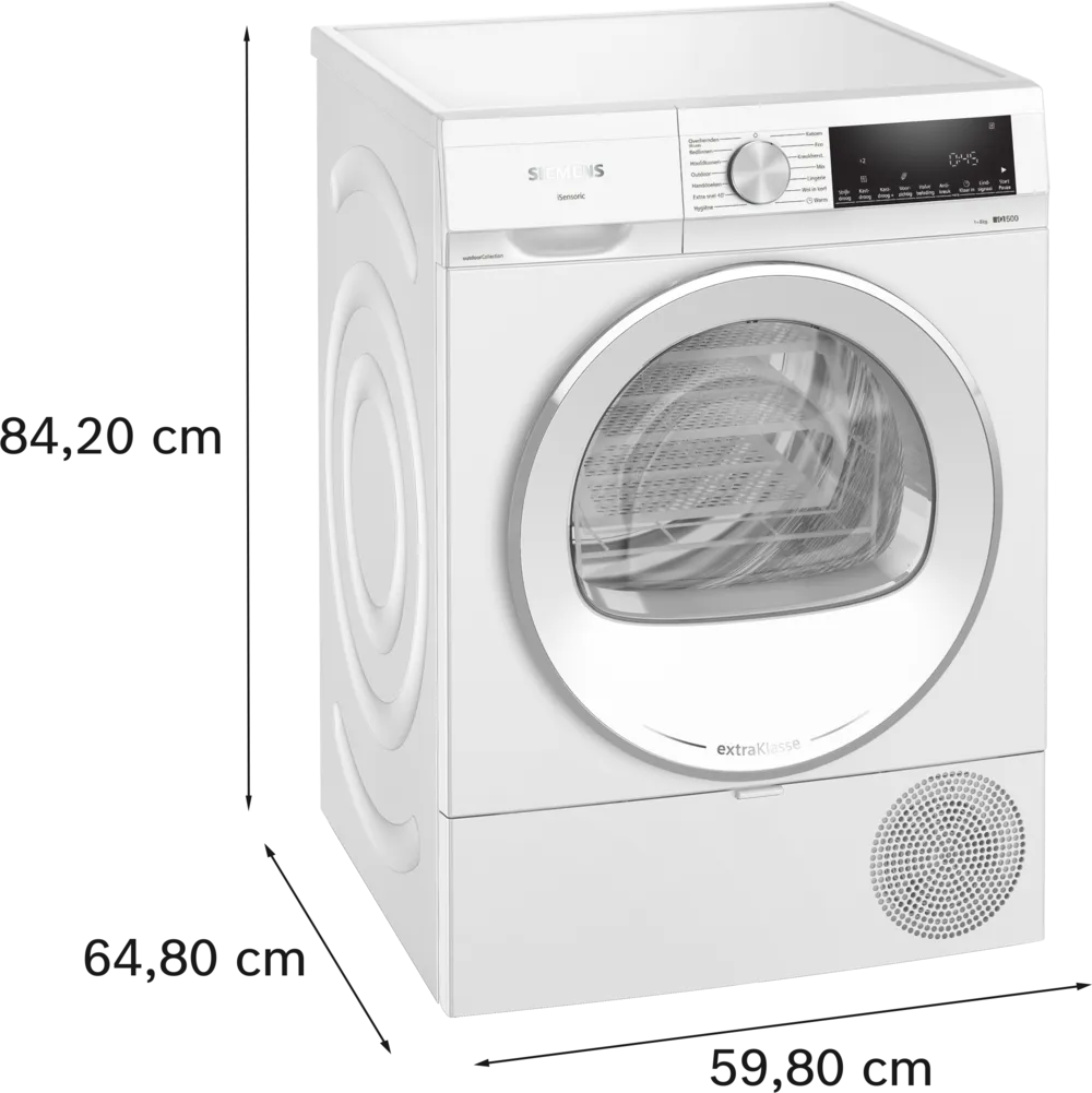 Siemens WQ33G1DENL warmtepompdroger