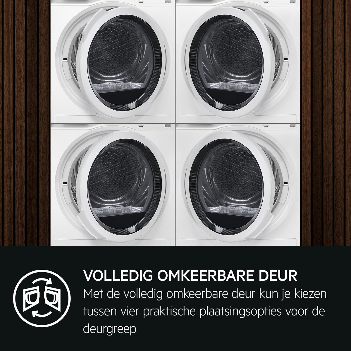 AEG TR738P4B warmtepompdroger