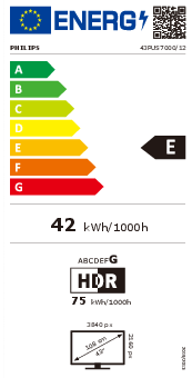 Philips 43PUS7000/12 Ultra HD Smart Televisie