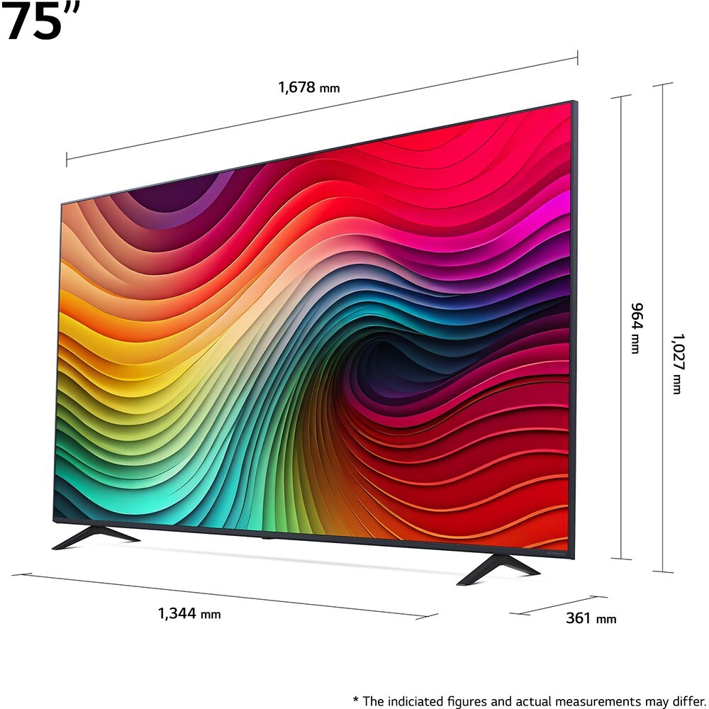 LG 75NANO81T3A Ultra HD 4K Smart Televisie