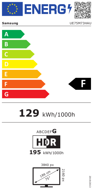 Samsung UE75M73HAUXXN Mini LED Smart Televisie