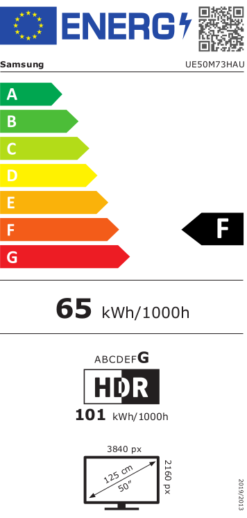 Samsung UE50M73HAUXXN Mini LED Smart Televisie