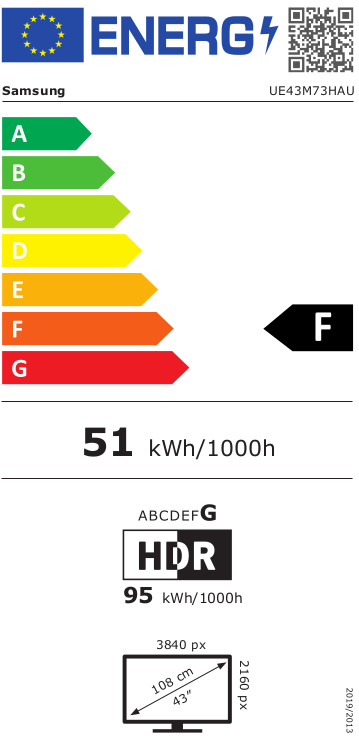 Samsung UE43M73HAUXXN Mini LED Smart Televisie