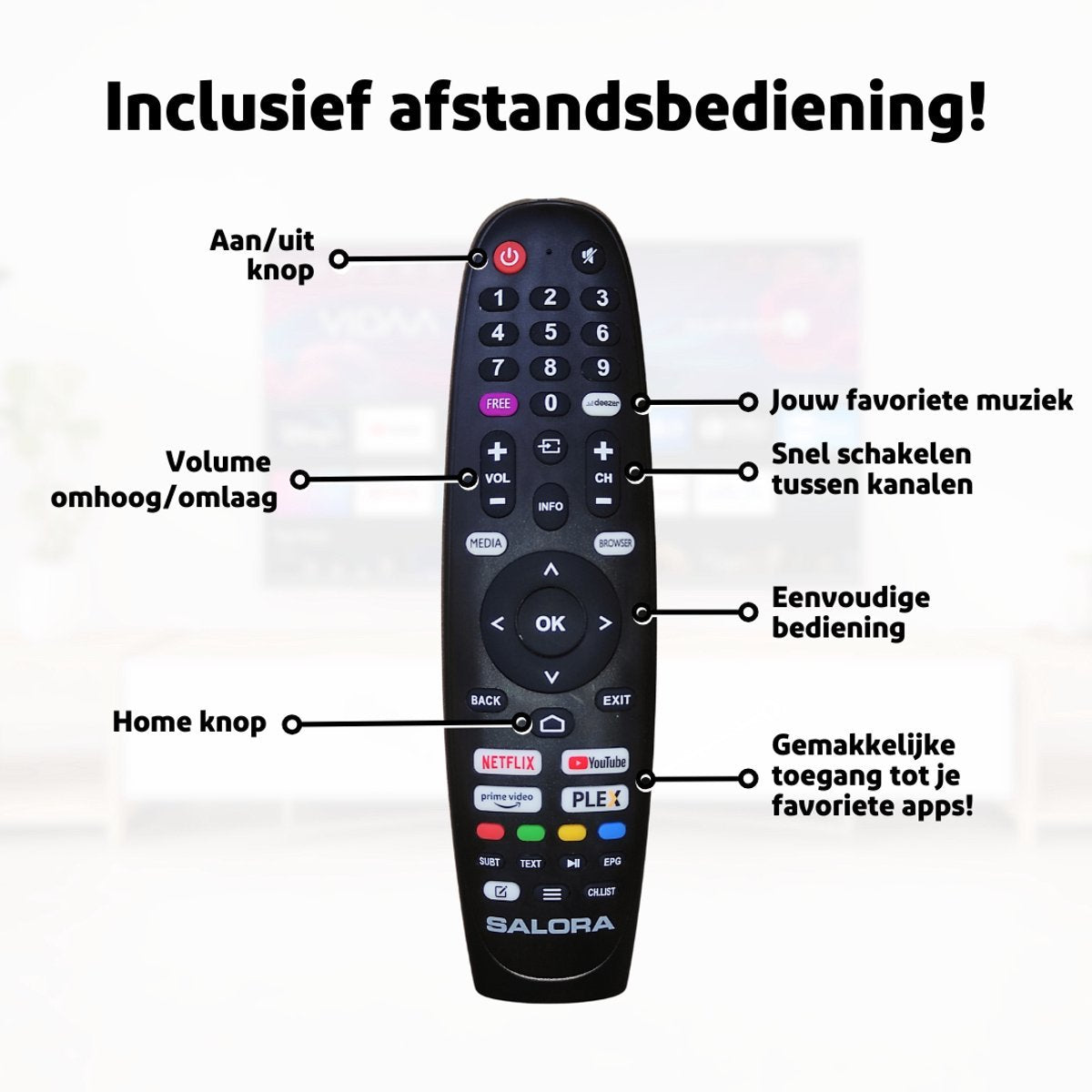 Salora FOD40FV Smart Televisie