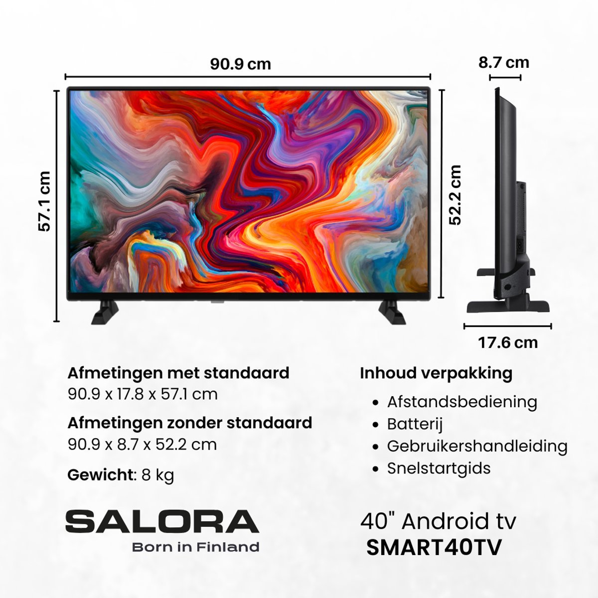 Salora SMART40TV Smart Televisie