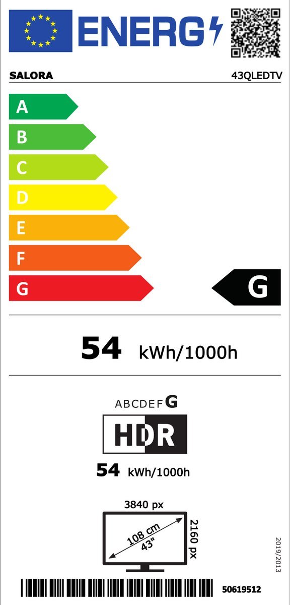 Salora QLED43TV