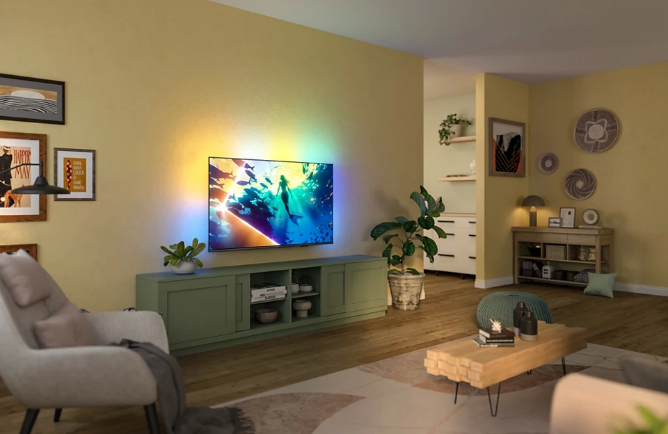 Philips 55PUS8000/12 Ambilight Televisie