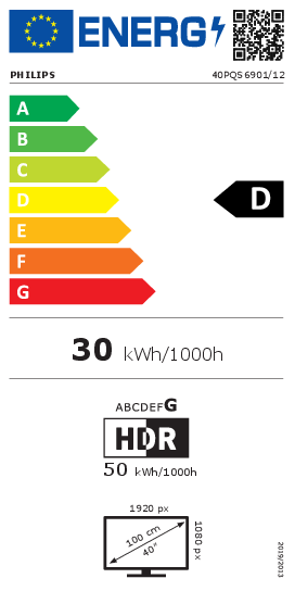 Philips 40PQS6901/12 Smart Televisie met Ambilight