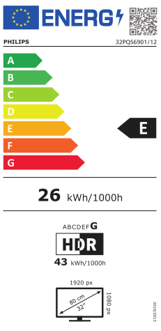 Philips 32PQS6901/12 Smart Televisie met Ambilight
