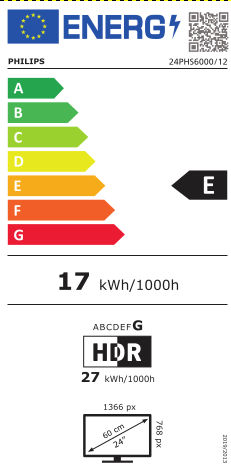 Philips 24PHS6000/12 Smart Televisie