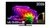 LG OLED65G69LS.AEU OLED Evo Max smart Televisie met 150,- euro cashback via LG