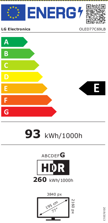 LG OLED77C69LB.AEU OLED Evo Smart