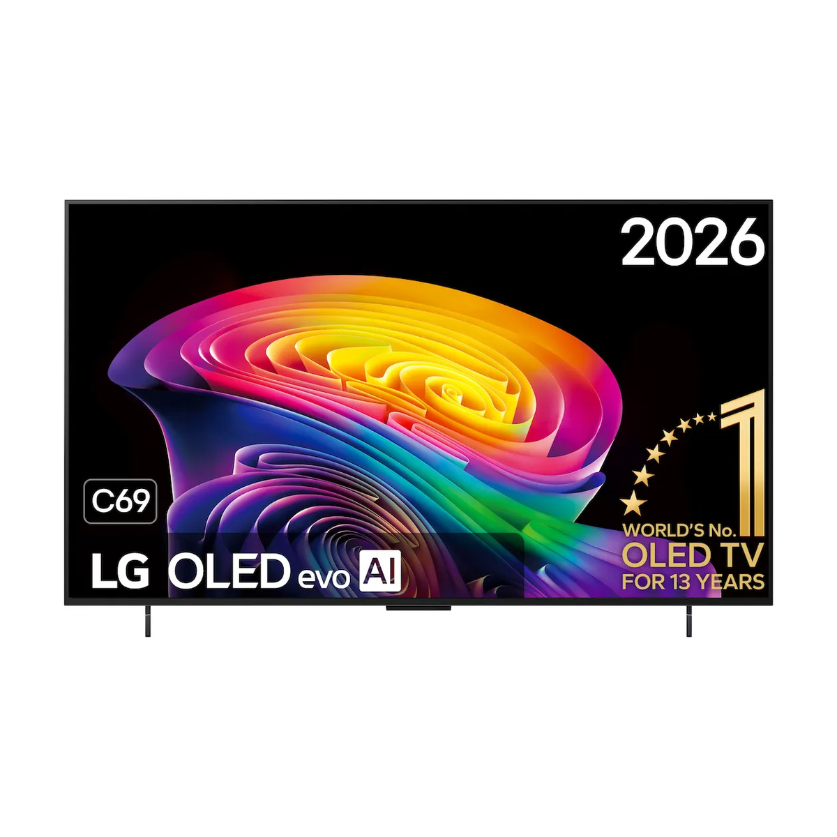 LG OLED42C69LB.AEU OLED Evo Smart Televisie