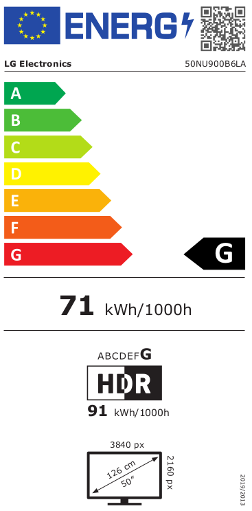 LG 50NU900B6LA NANO UHD LED Smart Televisie