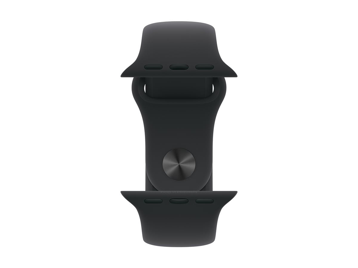 Apple Watch Series 11 GPS 42mm Jet Black Aluminium Case Black Sport Band