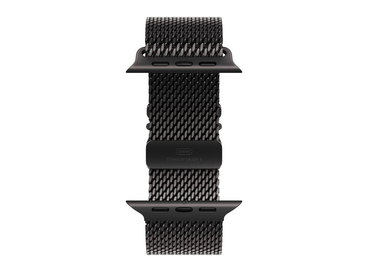 Apple Watch Ultra 3 GPS + Cellular 49mm Black Titanium Case Black Titanium Milanese Loop