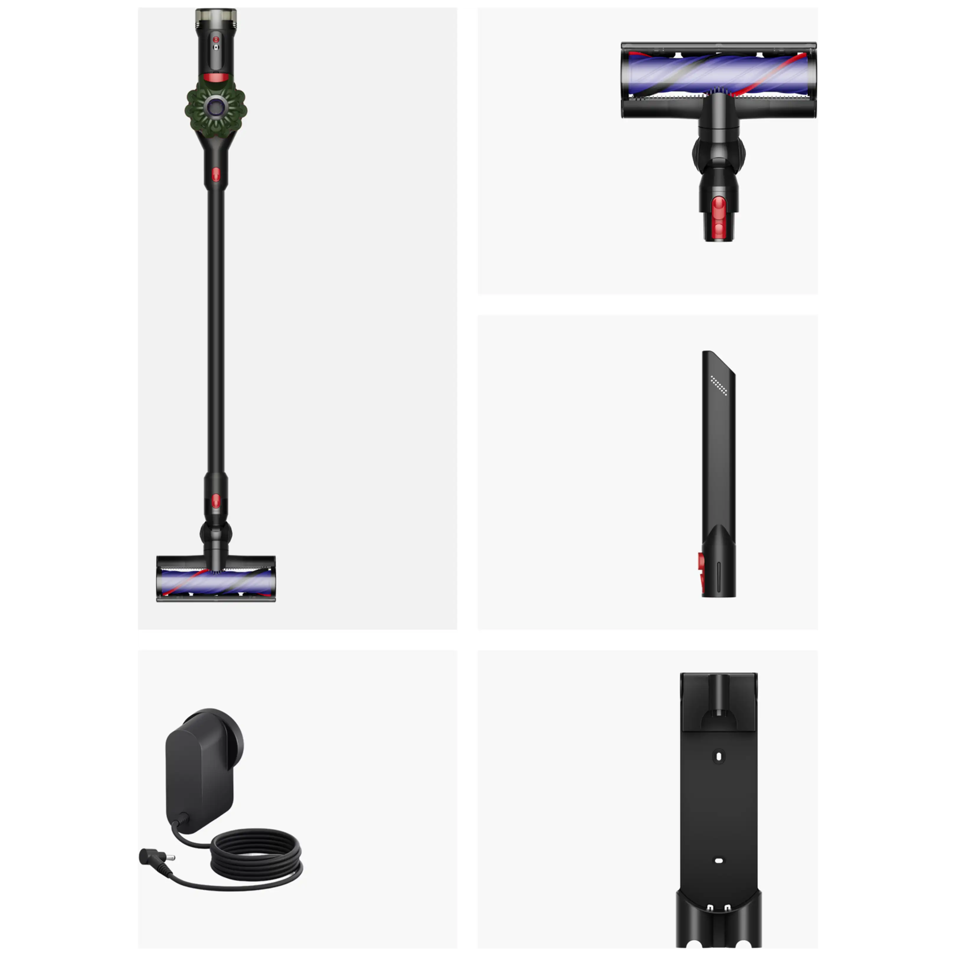 DYSON V8 Cyclone - Steelstofzuiger incl. kruimelzuiger - Accuduur 60 min