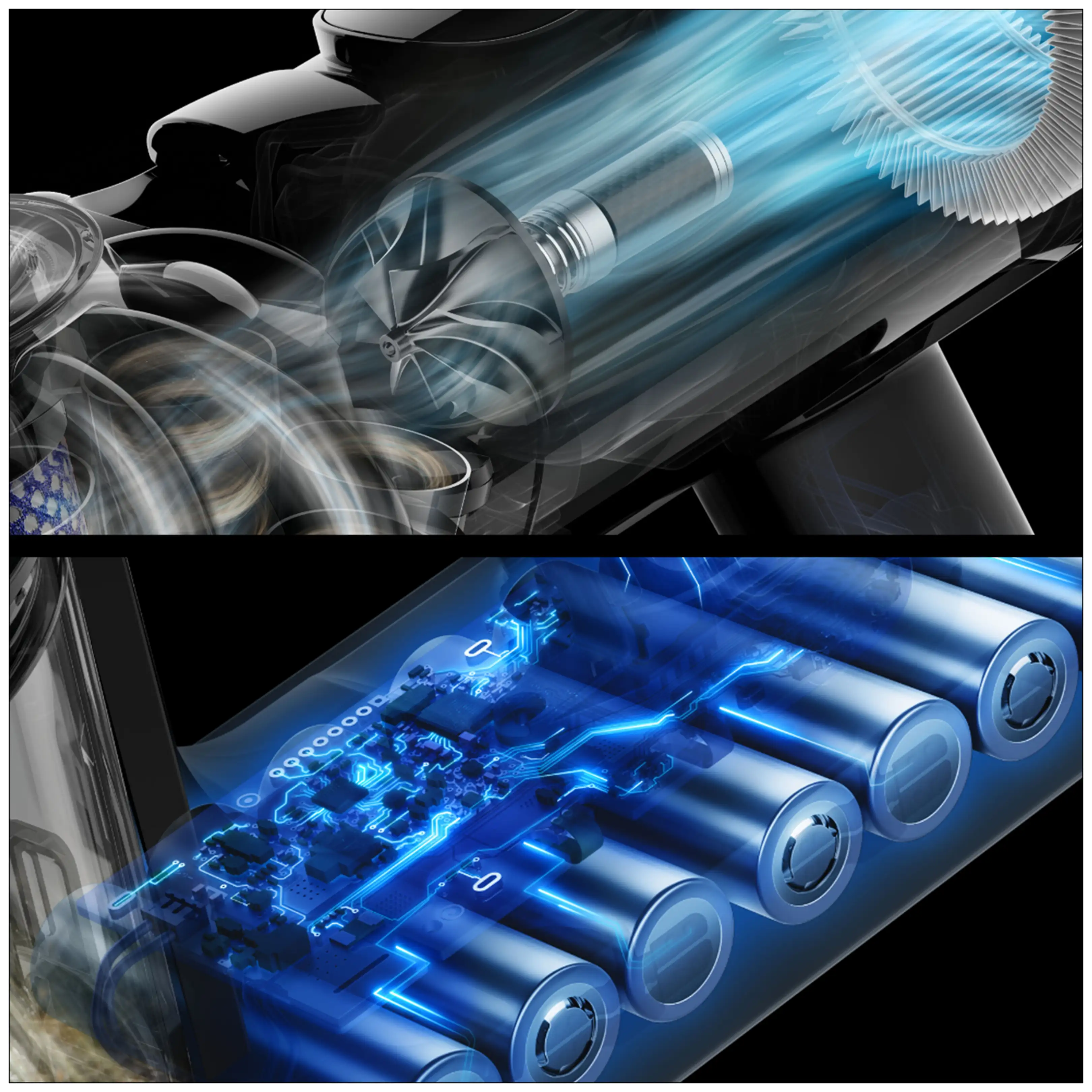 DYSON V8 Cyclone - Steelstofzuiger incl. kruimelzuiger - Accuduur 60 min