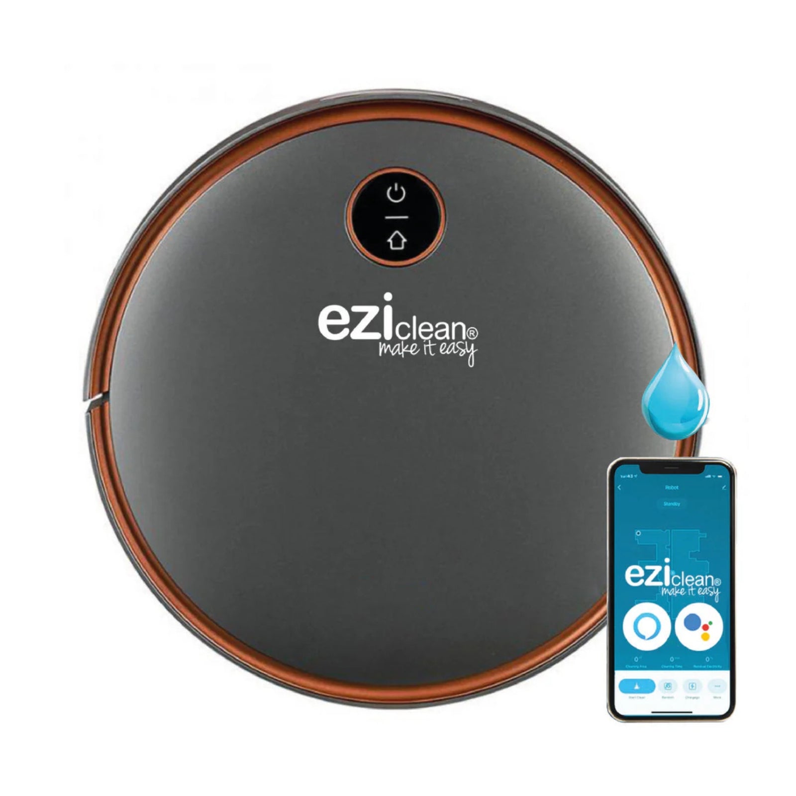 Eziclean Aqua iMap A50 robotstofzuiger