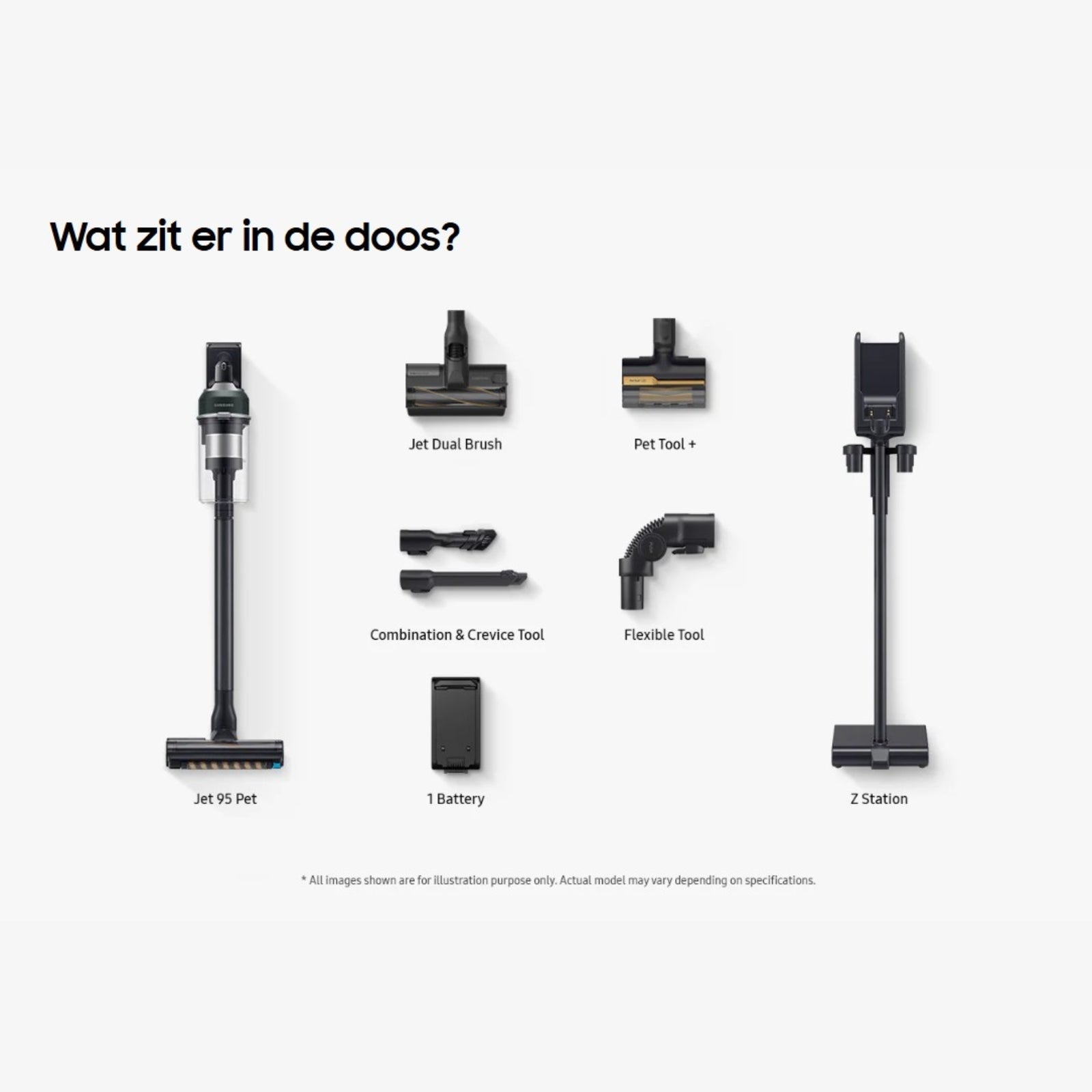 Samsung Jet 95 Pet VS20C9542TN/EN steelstofzuiger