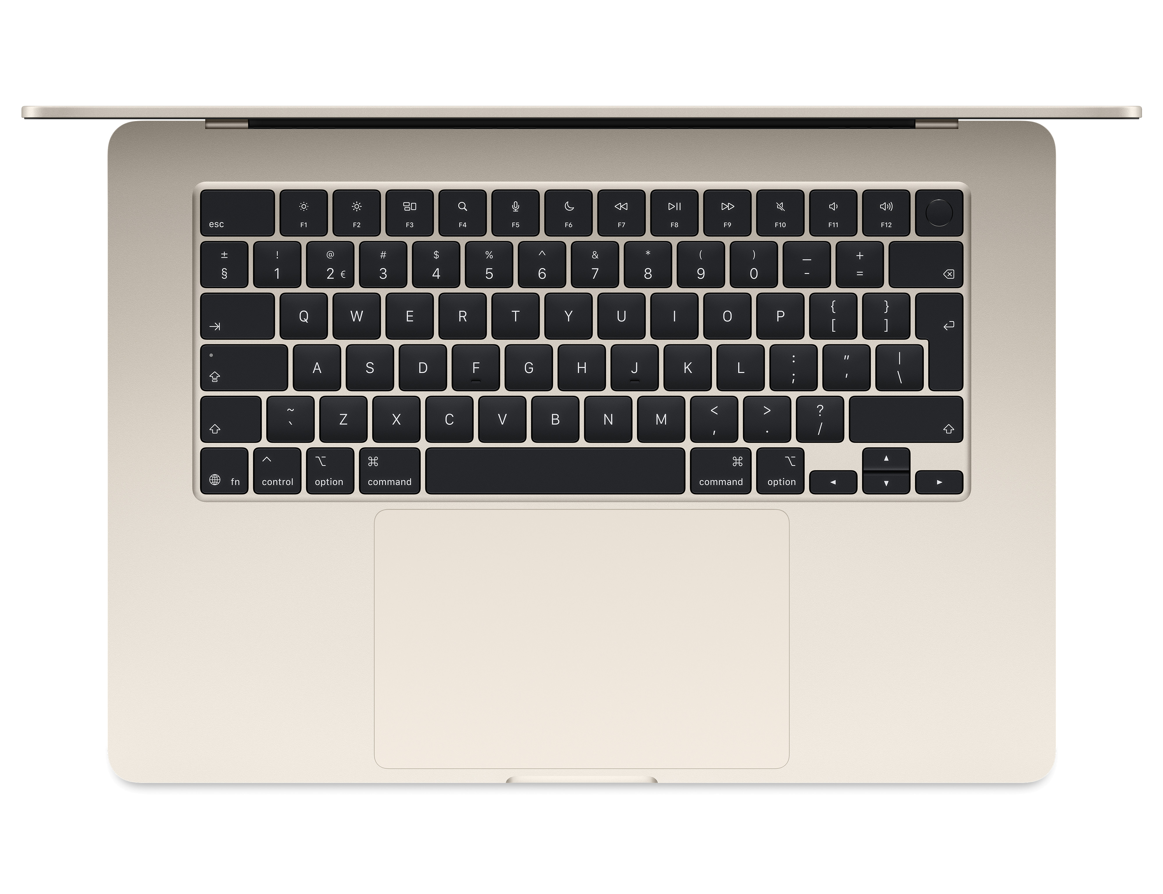 Macbook Air 15-inch M5 10‑core CPU 10‑core GPU 24 GB centraal geheugen 1 TB SSD‑opslag voetnoot