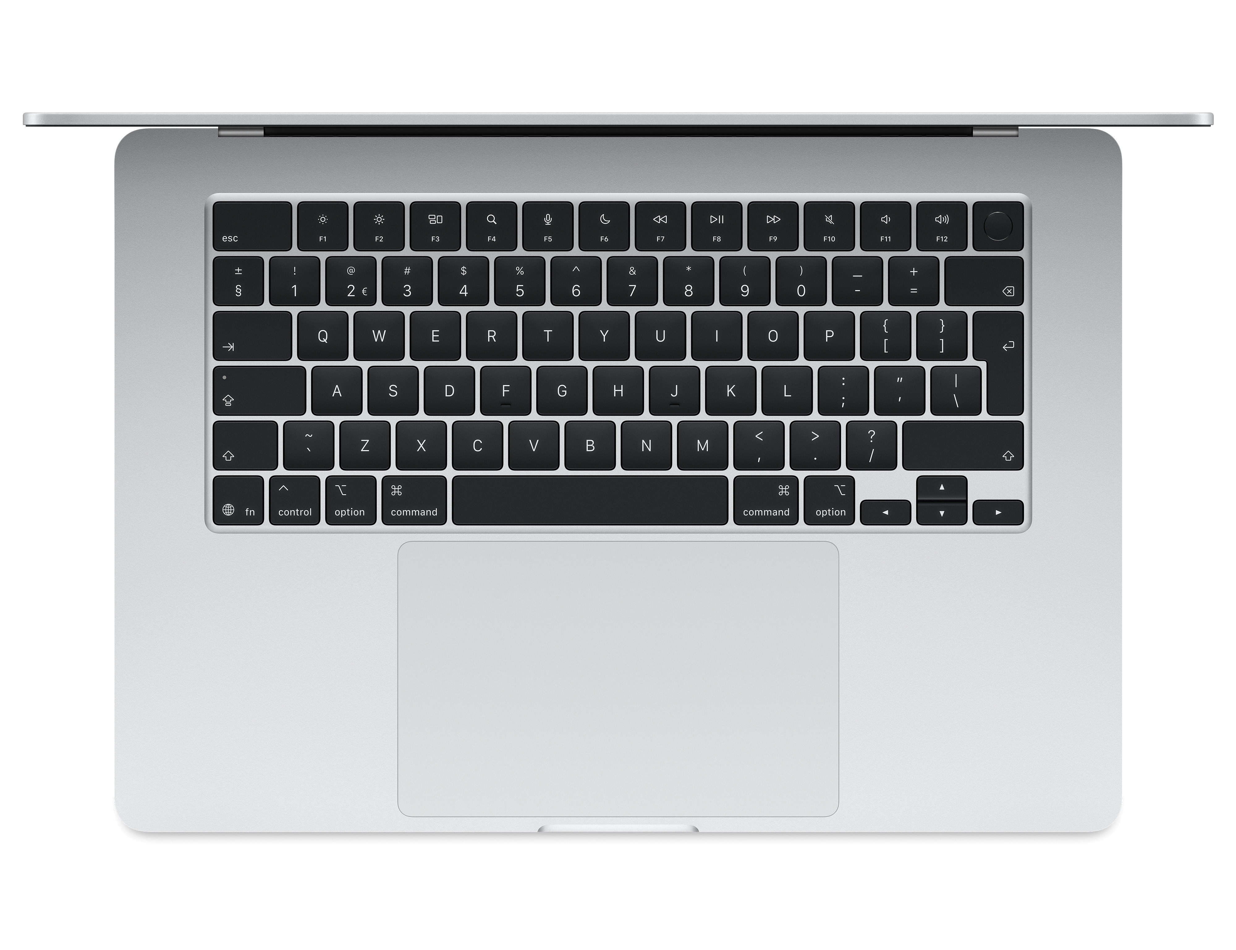 Macbook Air 15-inch M5 10‑core CPU 10‑core GPU 24 GB centraal geheugen 1 TB SSD‑opslag voetnoot