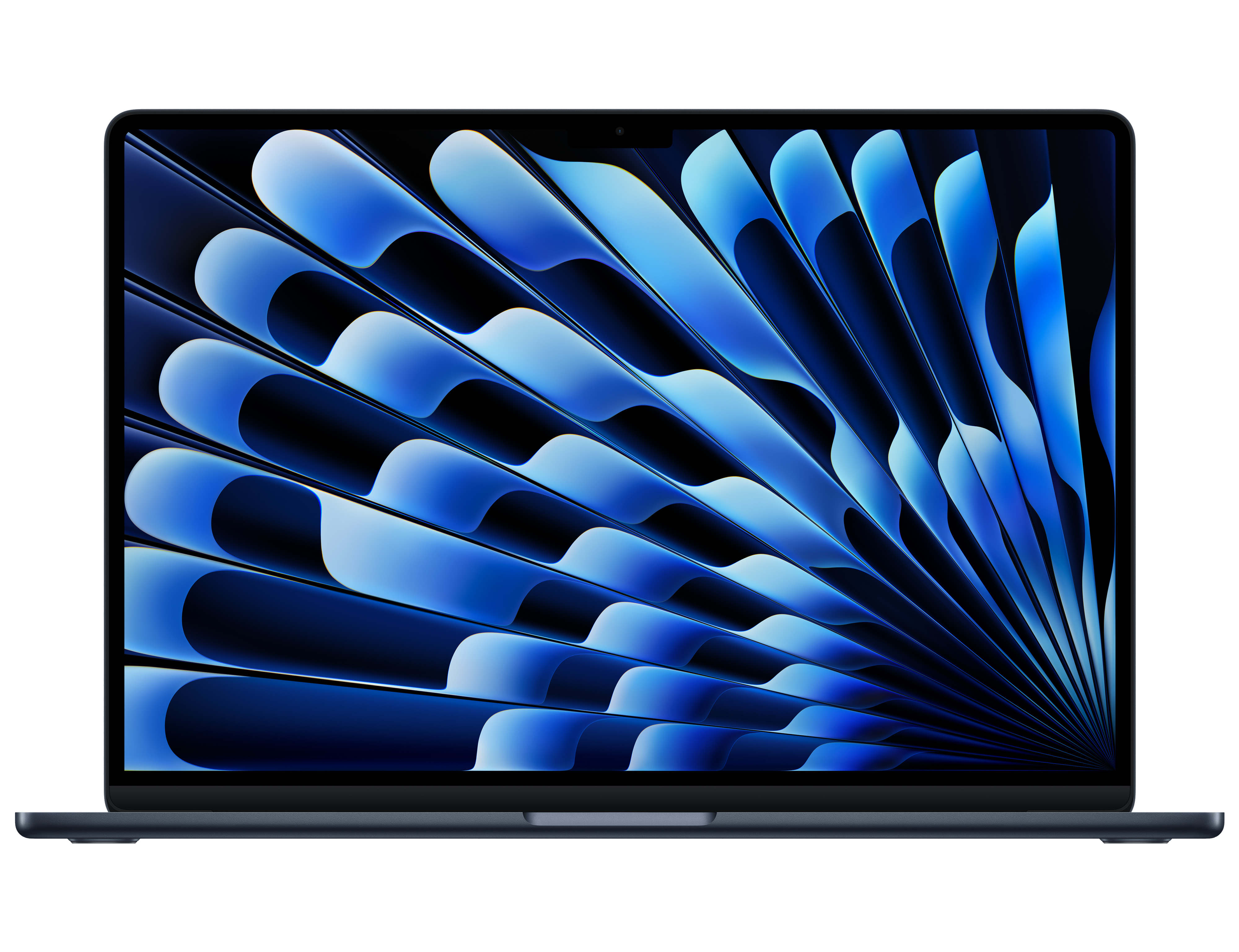Macbook Air 15-inch M5 10‑core CPU 10‑core GPU 16 GB centraal geheugen 1 TB SSD‑opslag voetnoot